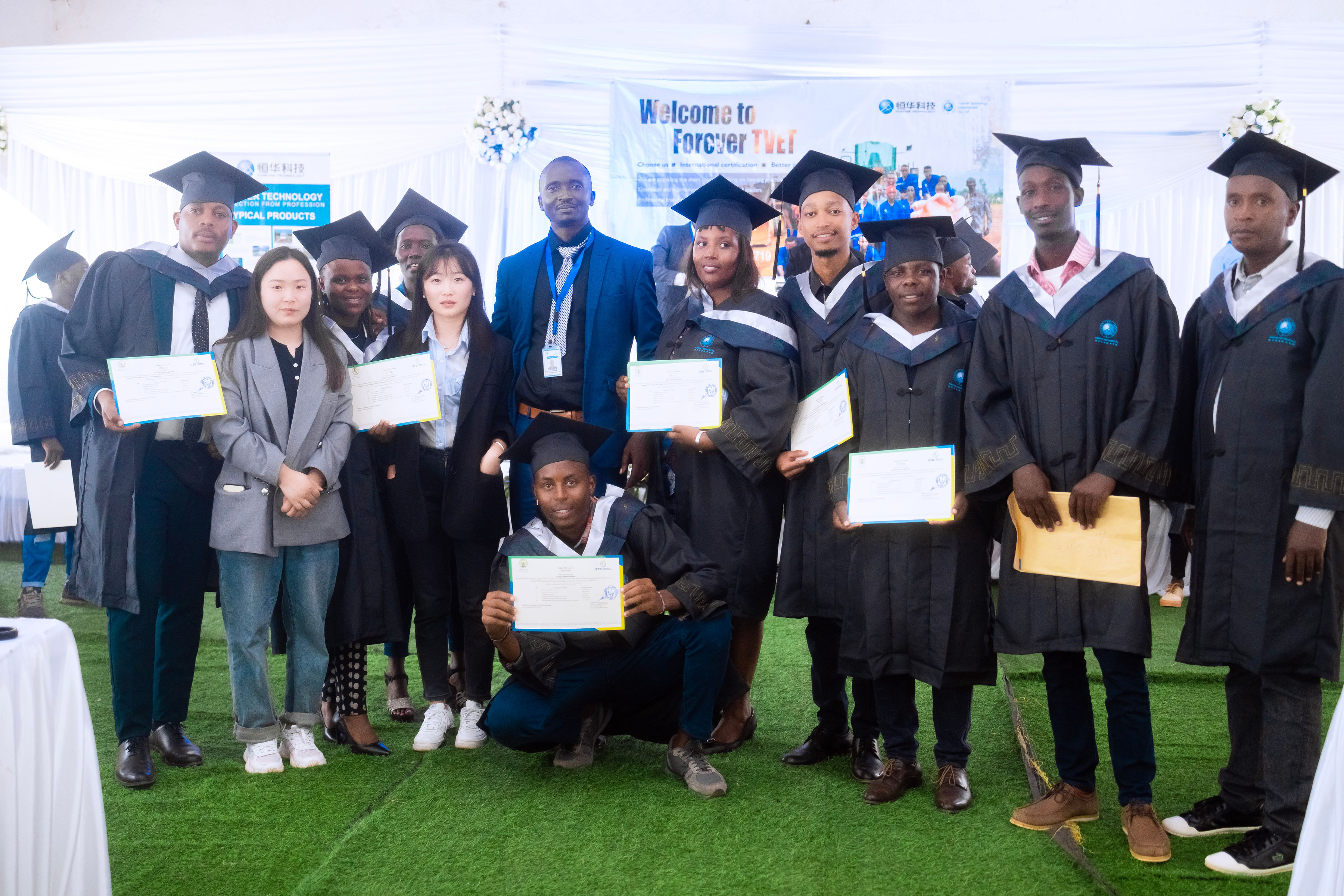 助力卢旺达本土人才开发 任你博职教首期BIWE培训项目圆满收官 title=